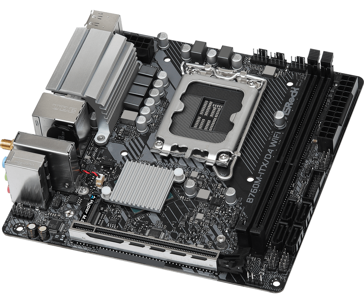 ASRock > B760M-ITX/D4 WiFi